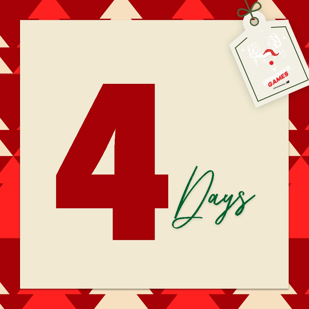 THE COUNTDOWN IS ON! Only 4 days until our highly anticipated Reindeer Games! Can't wait to see everyone there! 🎅

connecticutwolves.leagueapps.com/events/2669619…