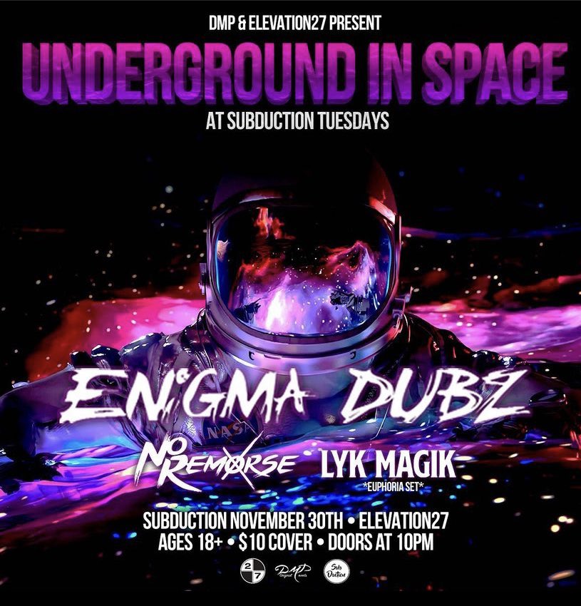 ENiGMA Dubz In Virginia Beach Tonight!
