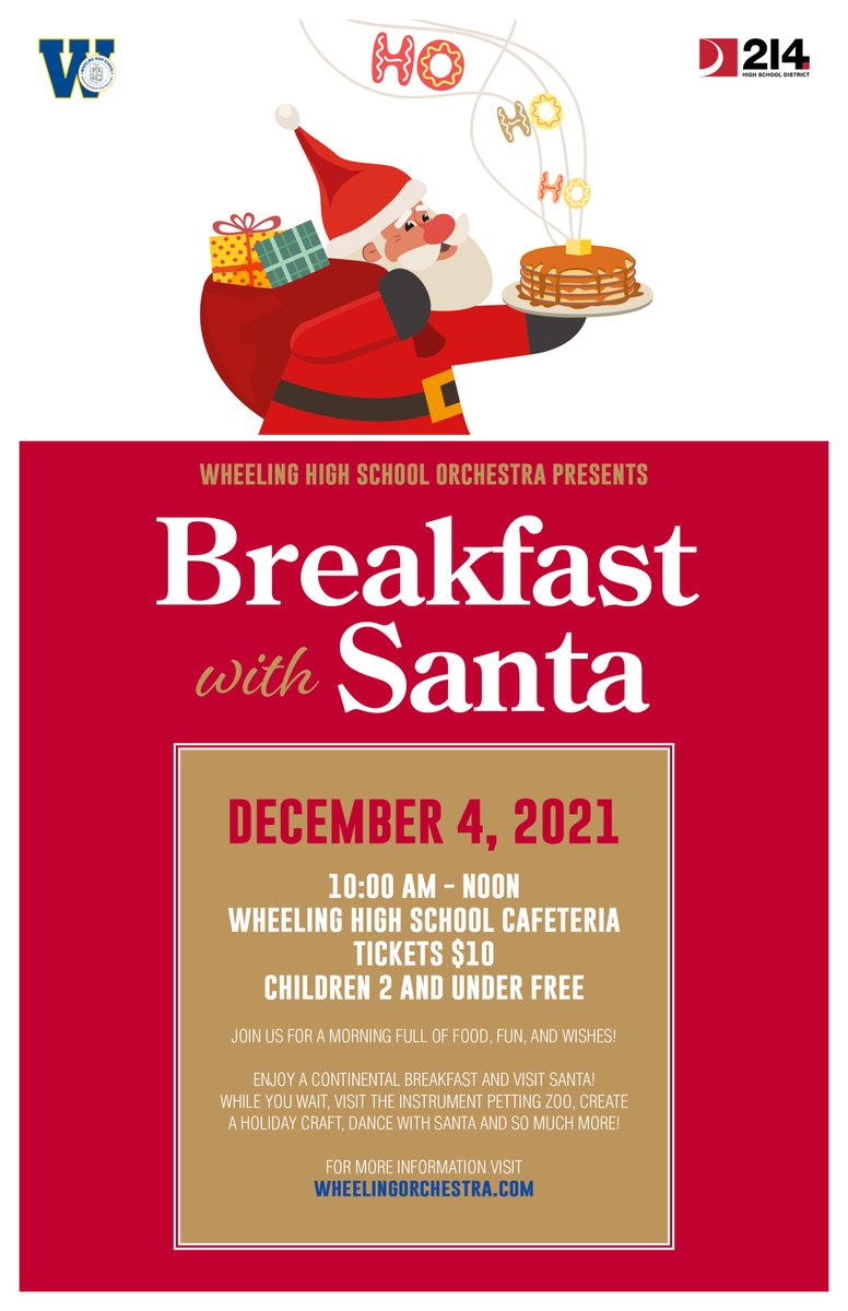 This Saturday!  SANTA IS COMING TO TOWN! You don't want to miss this awesome event!  Buy tickets online bpt.me/5304992 or in person at the door.  🎻🎼🎅🎄🎶