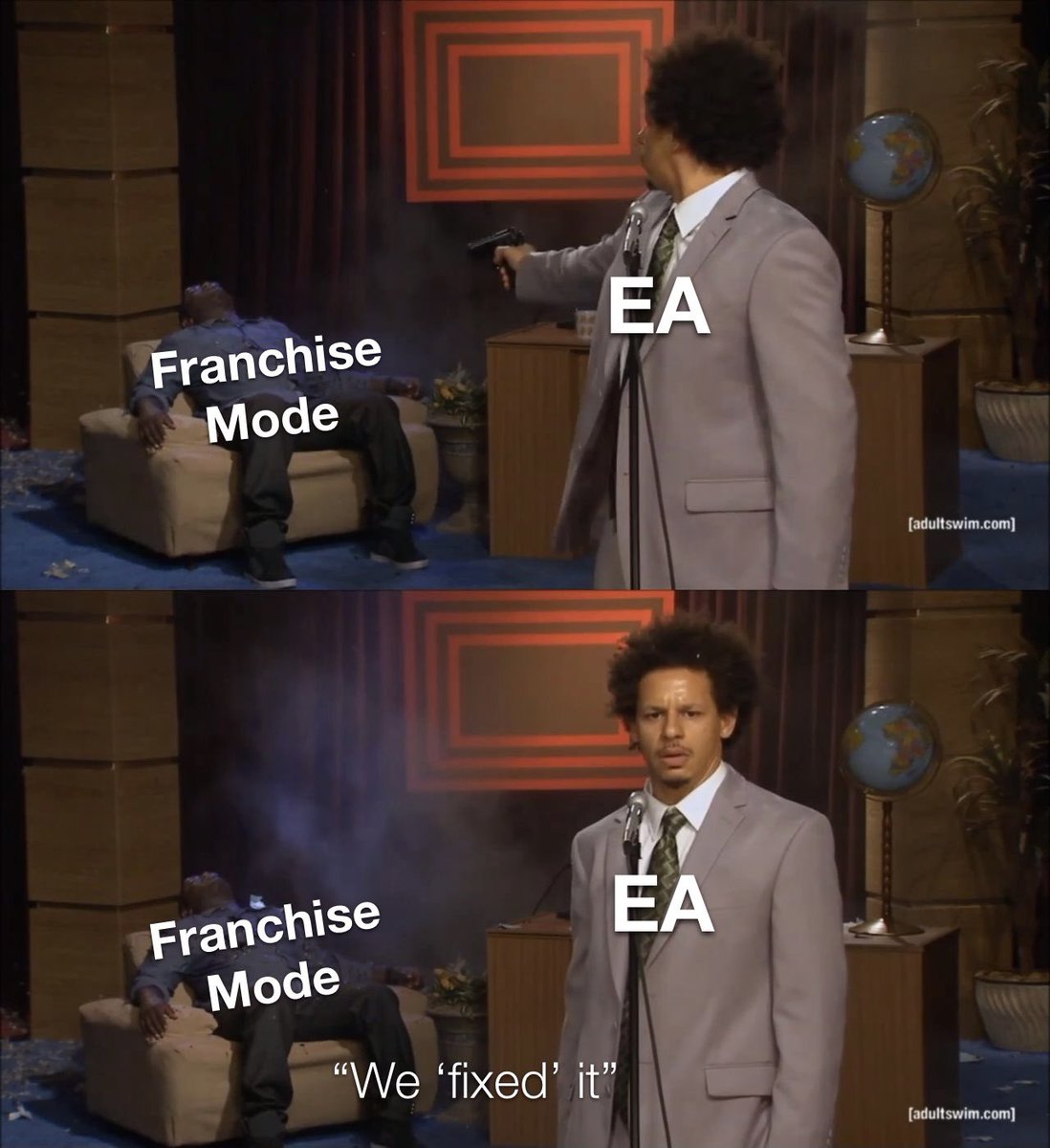 NotTheExpertYT's tweet photo. Here we go again #FixMaddenFranchise https://t.co/0UtJo0pFKv