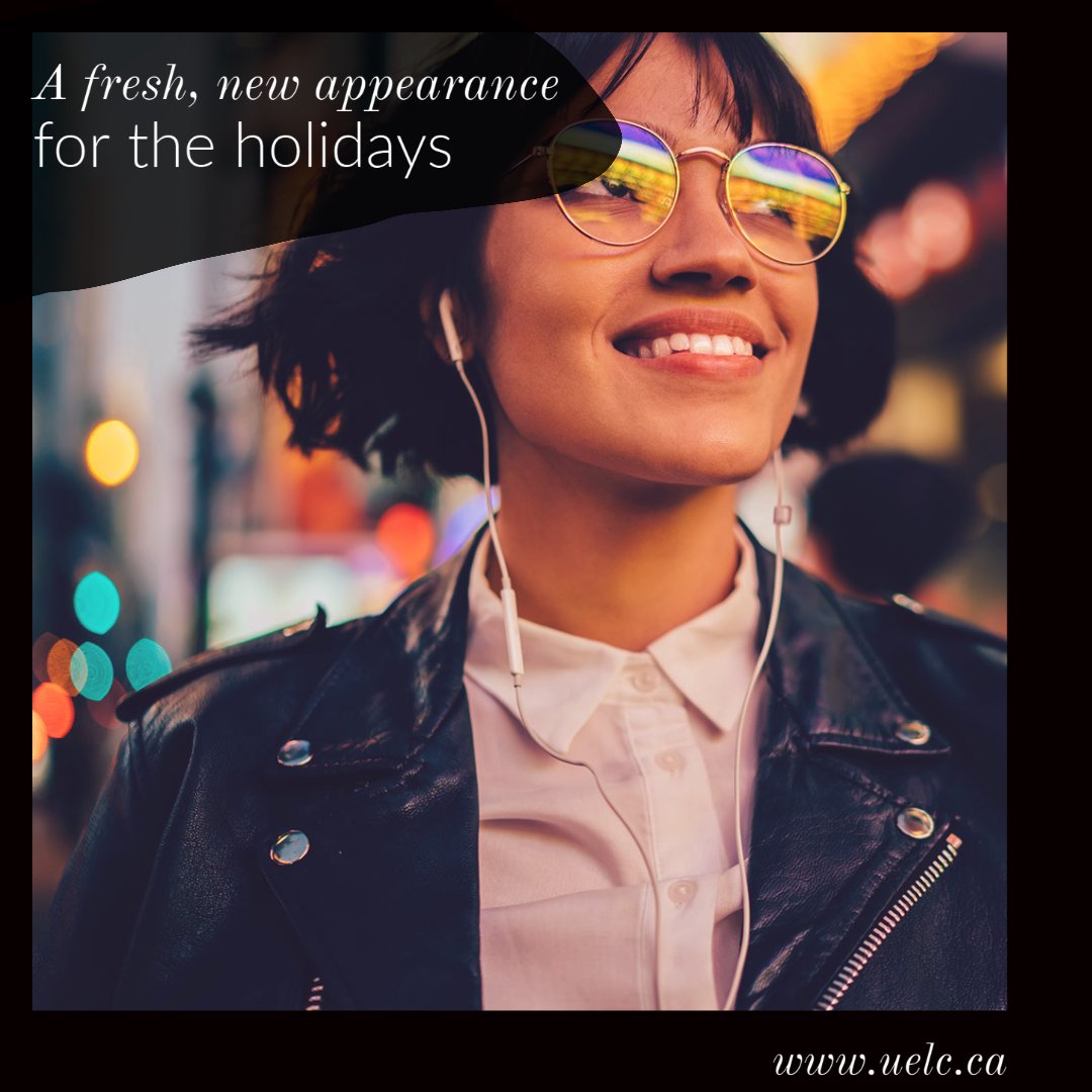 uelc_ca's tweet photo. Cosmetic procedures like Botox and blepharoplasty can give you a fresh new appearance for the holiday season. So can a stylish new pair of glasses. Book an appointment at UOptical! Most major health plans are accepted. #UELC #UOptical #eyeexam #visioncare #newglasses https://t.co/SHdSQ2PAJj