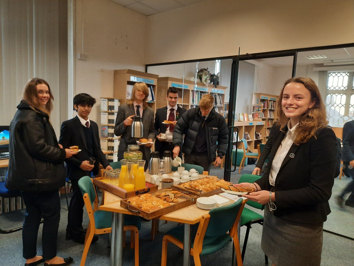 SGSWellbeing's tweet photo. A productive third project day at @DixieGrammar today.  These sixth form students have already had an impact on how their schools deal with stereotyping, problematic language and consent and have more plans in the pipeline. #SGSSenior #SGSWellbeing https://t.co/FzriguJzHe