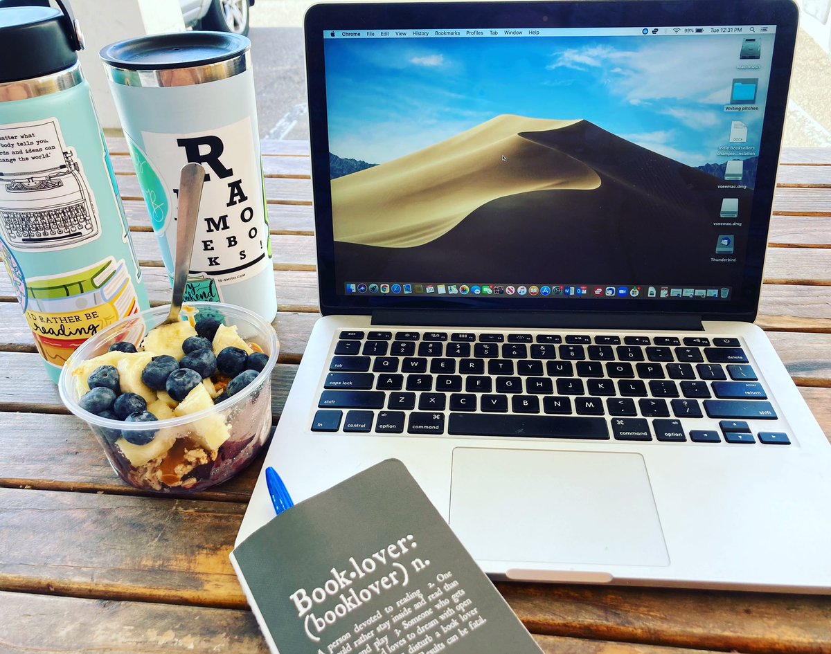 RFCBookstore's tweet photo. With that much caffeine and the best Açai bowl in town @ultreya_coffee I am getting my writing done today!
Support Danielle’s business. I want to see it thrive for years to come.
#supportlocal #coffee #vegan #writing #writingcommunity #shoplocalsd https://t.co/lmNr0hnOgd