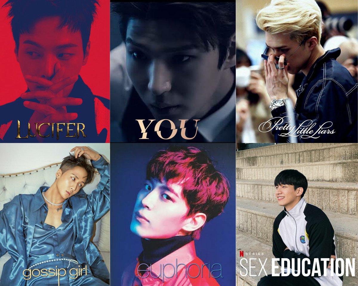chabeannie's tweet photo. #VIXX as tv show covers https://t.co/aoCUD13Zzd