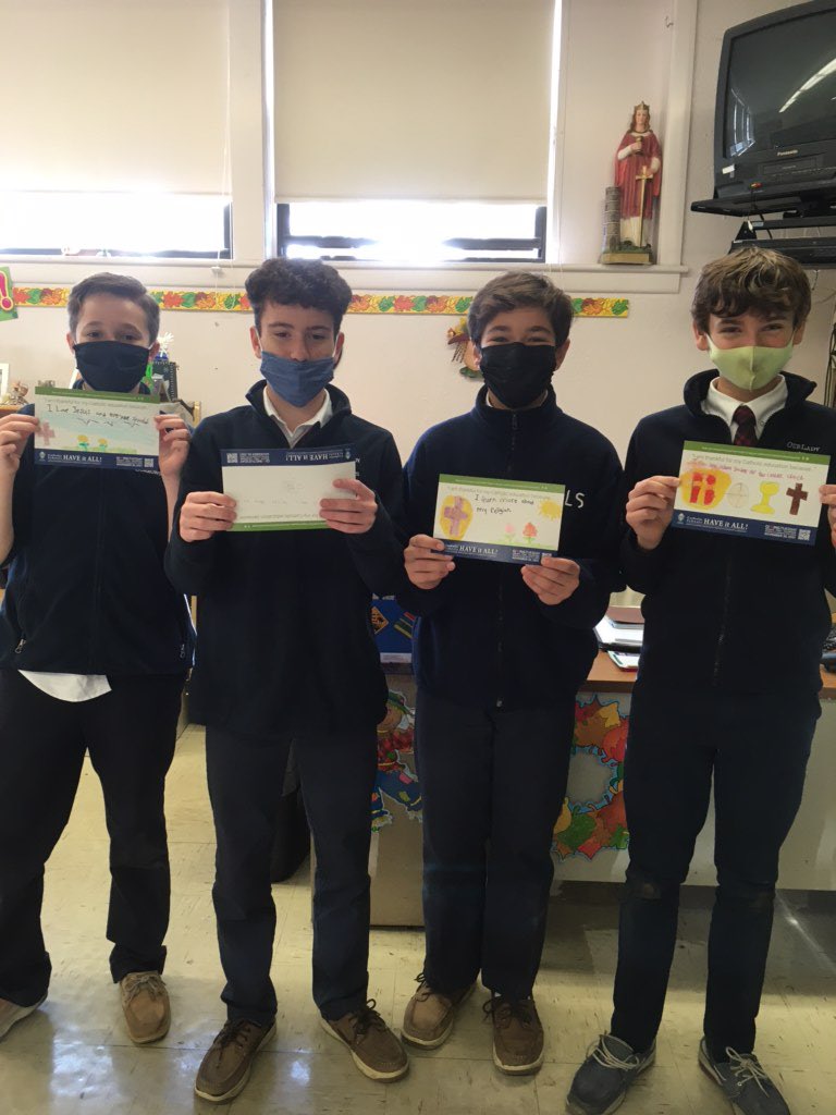 OLSSchool's tweet photo. #GivingTuesday Some of out grateful students!! Thank you for your support of OLS! https://t.co/6NaEWyh7Vs