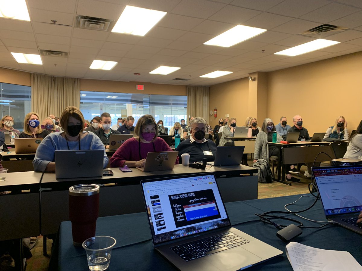 csheil's tweet photo. Six years and running - #googleaddict session today at #nhcmtc #cmtc21 - There I go again talking with my hands 😃 @kerri_nh https://t.co/9stVEF3TL6