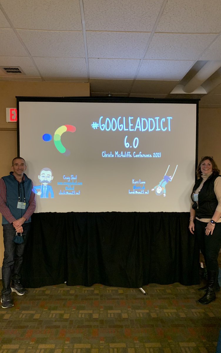 csheil's tweet photo. Six years and running - #googleaddict session today at #nhcmtc #cmtc21 - There I go again talking with my hands 😃 @kerri_nh https://t.co/9stVEF3TL6