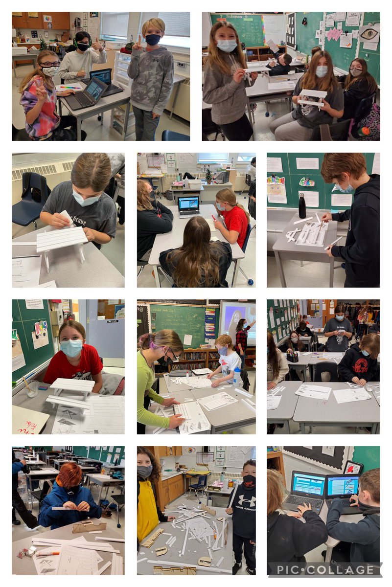 Our gr 6/7 class had a great day participating in the OYAP virtual skilled trades event. They persevered through a break out room and a hands on building activity and learned so much. Thank you Matt Sanders and Susen Dupuis for organizing! #experiencethetrades
