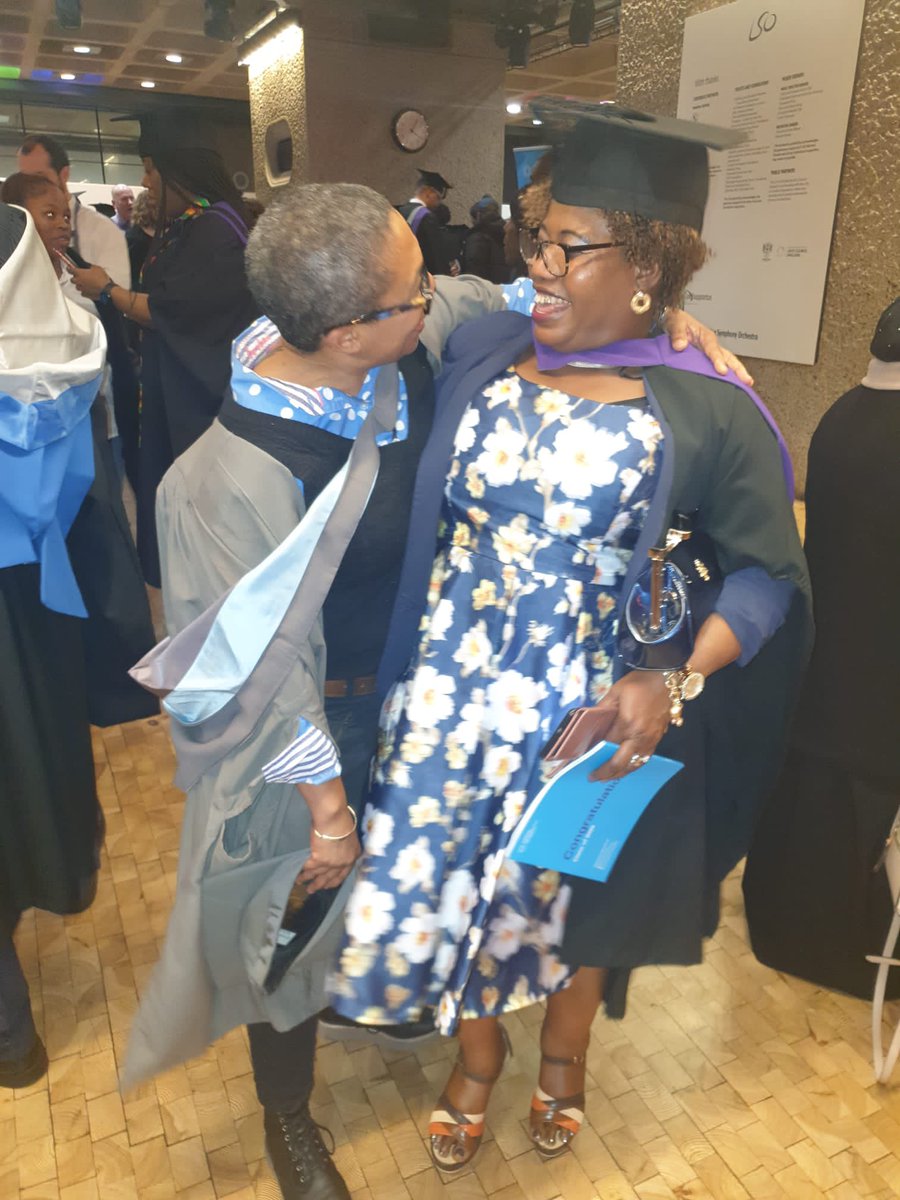 Wonderful graduation today at Barbican Centre. So proud of our students who had to deal with the Covid-19 pandemic, kept going to complete their course and now all have jobs! Well done and great to see you all today!