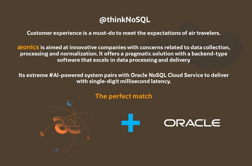 DarioNoSql's tweet photo. Customer experience is a must-do. We rearchitect the backend to demo a baggage handling system with our partner Aeonics. Discover how Aeonics leverages the @Oracle #Cloud to deploy a backend in minutes.
Read the full story on https://t.co/XLg83sdYeN
#oci #nosql #serverless #CSR https://t.co/lbzYuAahPS