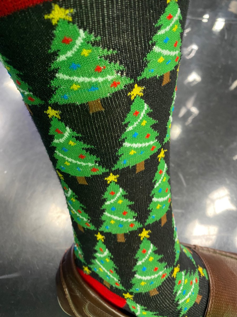 KLTVWX's tweet photo. Okay...Here is tie #3 and socks #3. Snowmen and Christmas Trees. Love the holidays. What do you think of these? https://t.co/9IhKy7HuPU