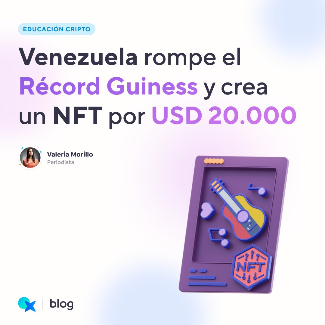 orionx's tweet photo. #Venezuela es conocido por las deliciosas arepas, tequeños y la buena onda de sus ciudadanos y ahora por el #RécordGuiness de tener la orquesta más grande del mundo! 💥
Que, además fue convertida en #NFT!😱
Conoce más aquí: https://t.co/054CgmBavw
#orionx #OrionxBlog https://t.co/e6R1QBIjgx