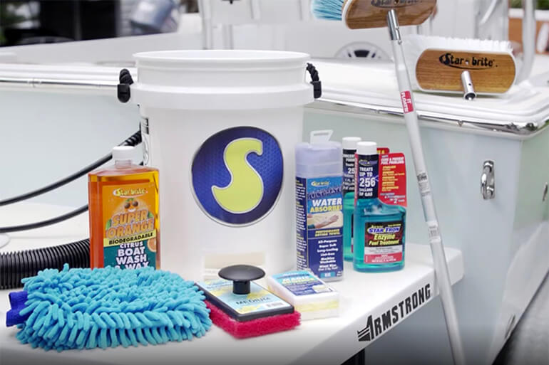 Starbriteinc's tweet photo. Just bought a new boat and want to keep it looking brand new?

Click the link in our bio and watch Cleaning 101 to learn the basics for every boat. 

#TuesdayTips #Starbrite #StarbriteSolutions #FloridaSportsman #BeyondSeries https://t.co/QgZP7y5yVZ