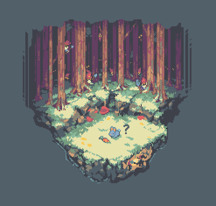 GlitchedPie 🥧 on X: Challenge piece I made for the pixel art discord a  little while ago. Theme was gnome #pixelart  / X