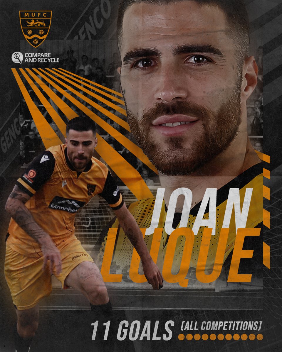 🇪🇸👑 As we head into December it's <a href="/JoanLuque19/">Joan Luque</a> who leads our goalscoring charts.

11 Goals / All Competitions.

⚽️ 9 National League South
⚽️ 1 FA Cup
⚽️ 1 FA Trophy 

Well done Joan 👏🏼