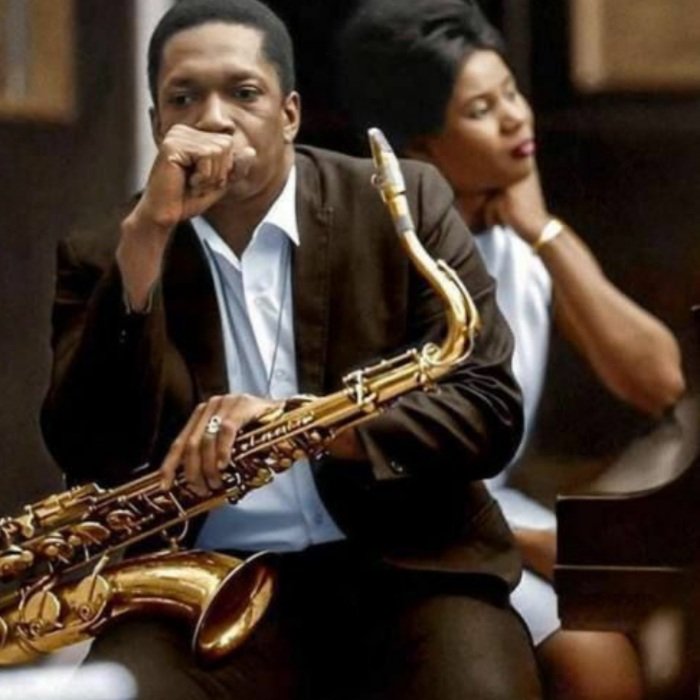 LuisMon88441621's tweet photo. John &amp; Alice Coltrane, 1964.

📸 Chuck Stewart https://t.co/8wrzoQJat5