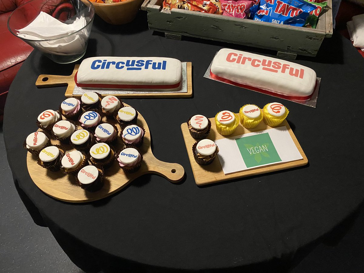 Delighted the #LordMayorForTheday, Ezinne came to visit @circusful this afternoon. On our name change day too - we should have asked you to cut the cake! #MissedPhotoOpportunity