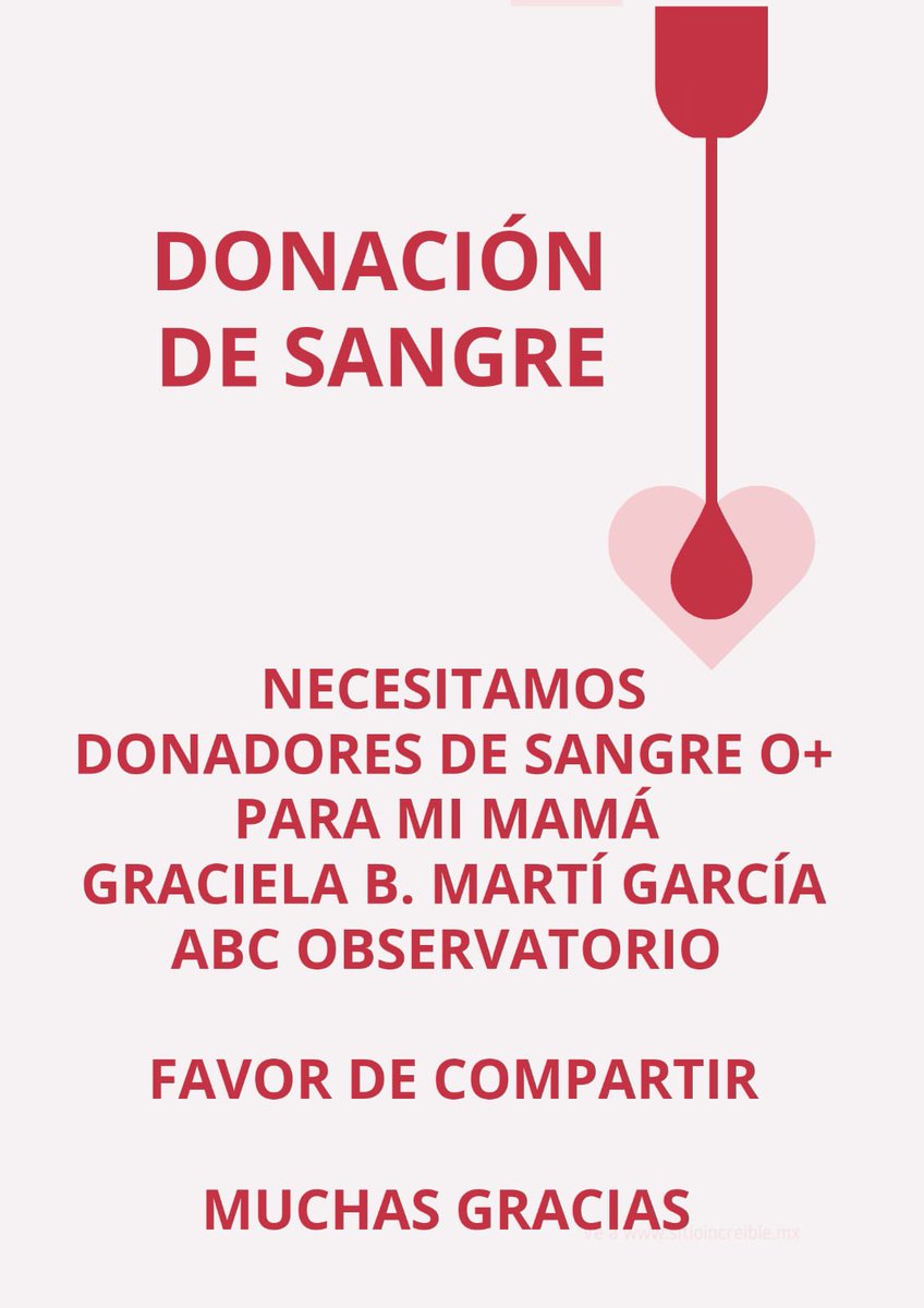 Hola! Me ayudan con un RT 🙏🏻
Es mamá de una amiga