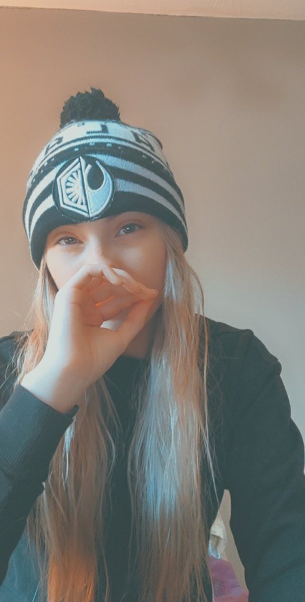 AlphaKitt3n's tweet photo. Runny nose and chills.
But my sweet Star Wars hat is keeping me HELLA warm.
#starwars #beanie #darthvader #starwarsfan #jedi #coldmonths https://t.co/SdgBO8odBe