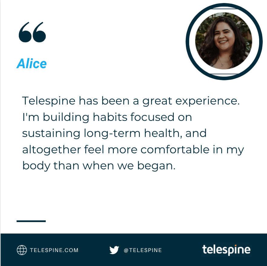Telespine's tweet photo. You deserve to feel comfortable and safe in your body. Let us teach you how. Reach out to Telespine today to learn how we can help! 

https://t.co/MkuTw9G8Qh

#digitalhealth #MSK #lowbackpainrelief #healthcoaching #painmanagement https://t.co/twx0hKQxrH