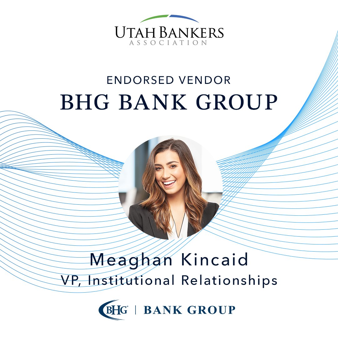 UtahBankers's tweet photo. We're excited to announce our newest endorsed vendor, @BHGstat! https://t.co/7mEz6IZxes