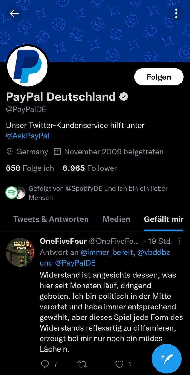 joaoneisinger's tweet photo. @AskPayPal was soll dieser like? Ist das ernst gemeint? https://t.co/E8u9y85tiP