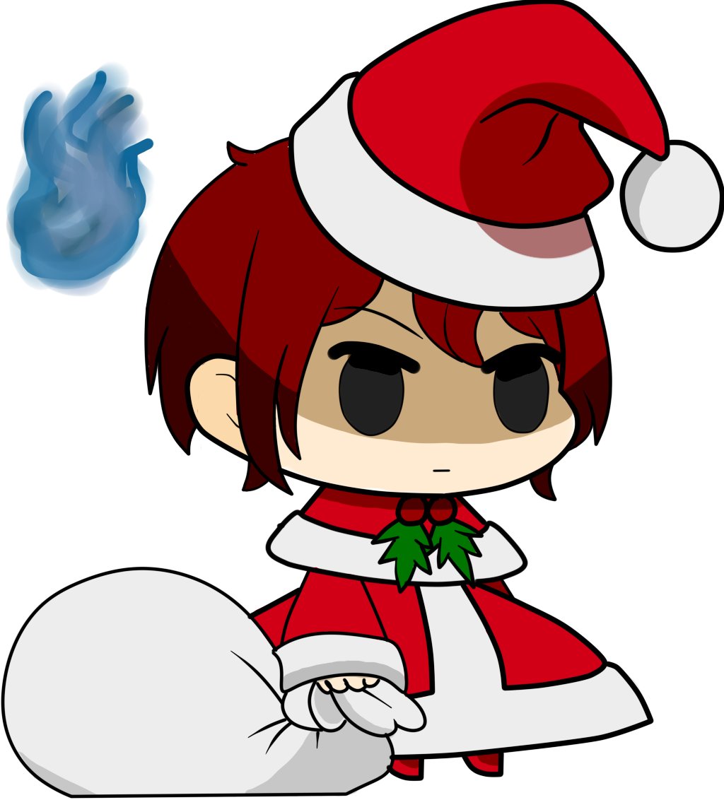 nerolyne98's tweet photo. Pues ya estamos en Diciembre y como es de costumbre empieza la invasión de los Padoru, y bueno, este año decidí rehacer el padoru de Shizu y ahora decidí hacer unos de Youma también xD.
@Commodorette #geppakurpg #geppakumonogatari #Geppaku #art #fanart #illustration #padoru https://t.co/YrEGQRsnmK