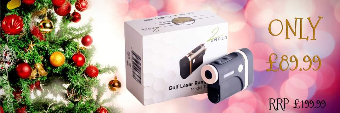 The TUPRO800 Rangefinder is the perfect gift this Christmas.
At only £89.99 you save £110 off the RRP.

🔴 800Y Range Distance
🔴 6 x Magnification
🔴 250Y Flag Locking Distance
🔴 Jolt Reminder
🔴 Slope Calculation

Get yours today at↘️
2undergolf.co.uk   #Christmas2021