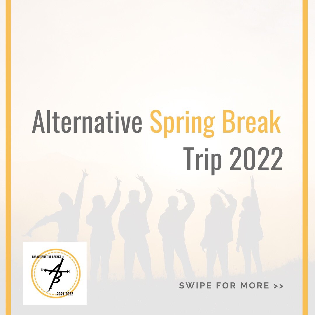 BWBrainCenter's tweet photo. AB SPRING BREAK applications are open! Swipe to read about the trips we are offering and head to the link in our bio to register ✅
#Serve #BaldwinWallace #SpringBreak #Homelessness #CivilRights https://t.co/pJG43s0q5s