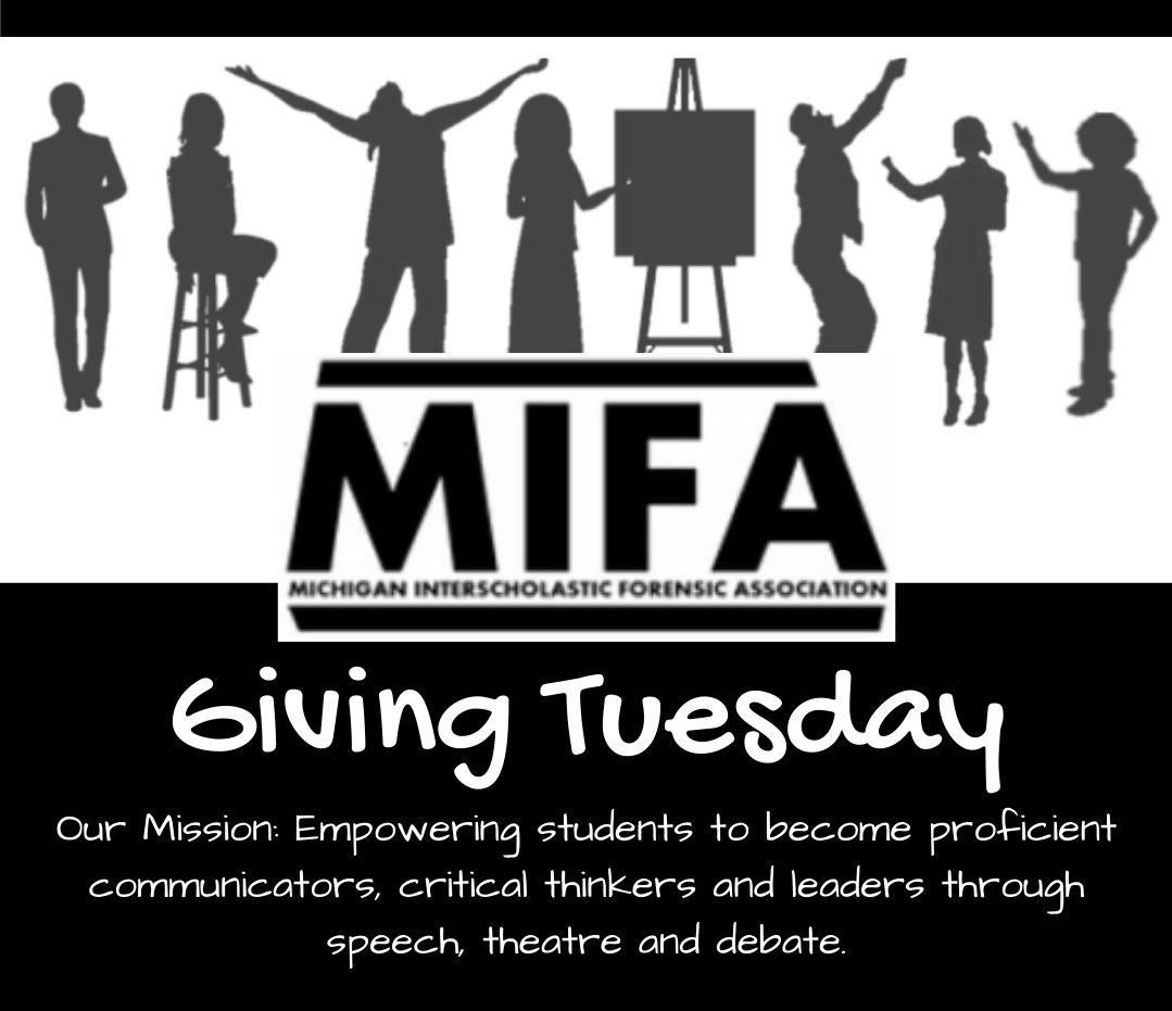 This #GivingTuesday , please support our work to empower students to become proficient communicators, critical thinkers and leaders through speech, theatre and debate. Link to support: facebook.com/11124932888819…