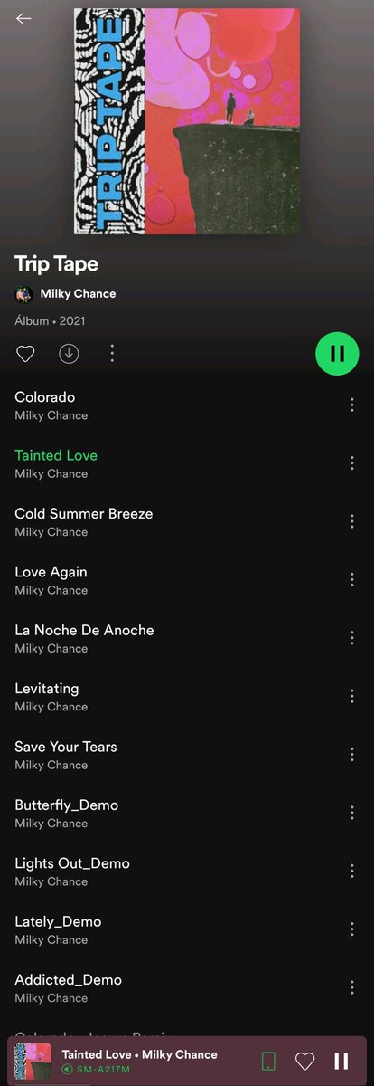 hernan_favela's tweet photo. Amigos, si les late la musica tipo "Indie/alternativa" TIENEN que escuchar esta joyita de disco. #TripTape de @MilkyChance https://t.co/JSmlljYyiA
