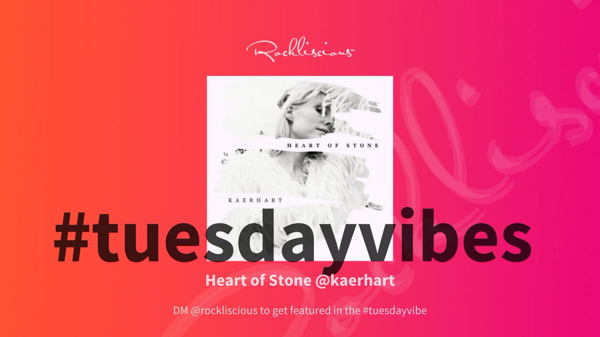rockliscious's tweet image. Kicking off #tuesdayvibes with @kaerhart #heartofstone.

Her just released single Heart of Stone is one of our new favorites. 🎧 Go listen! 
youtube.com/watch?v=Fm_DRI…

#newmusicdiscovery #womeninmusic #rockliscious