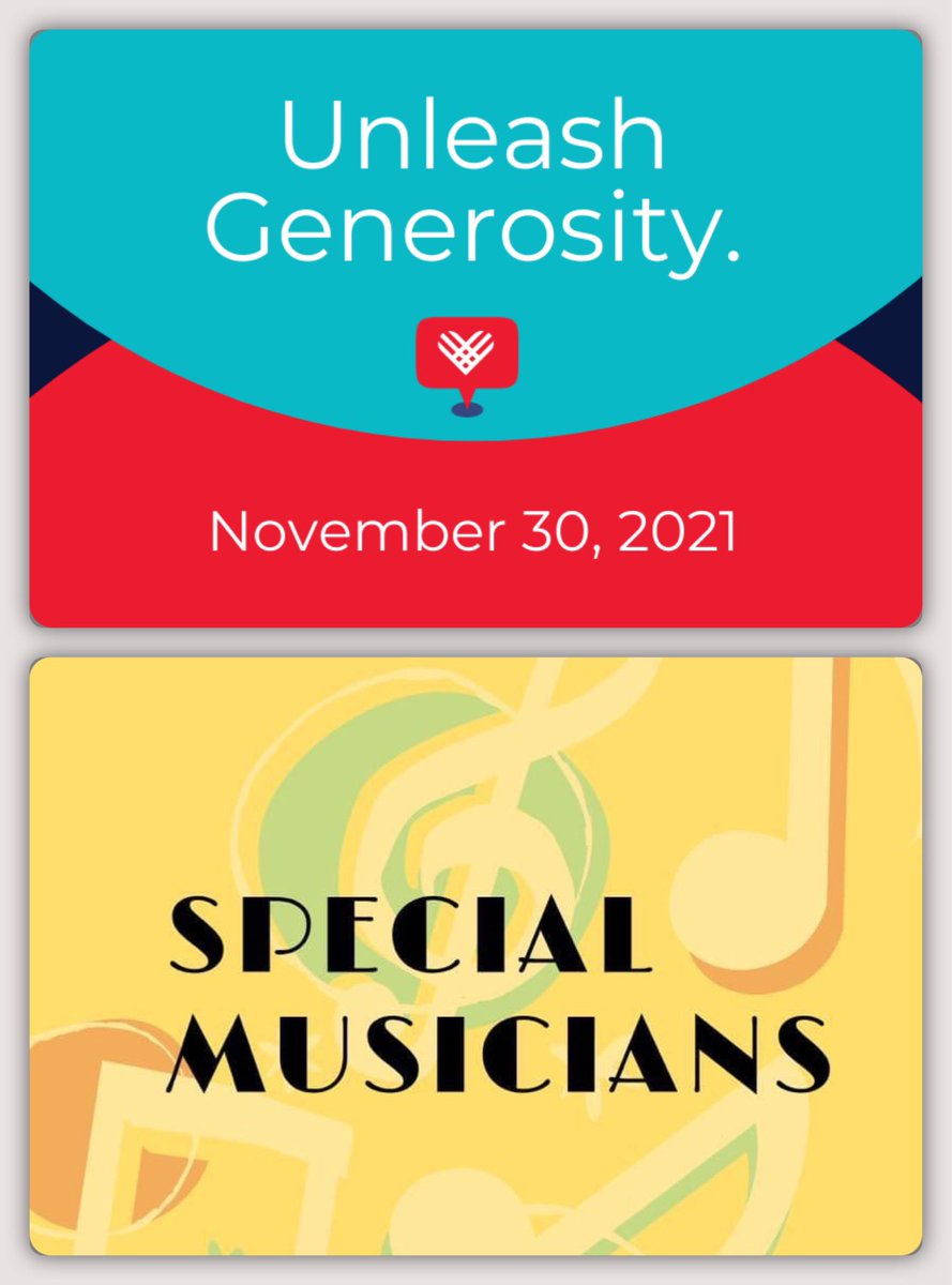 specmusicians's tweet photo. It’s time to unleash all the generosity… it’s #GivingTuesday !The link to our SHARE page to donate monetarily, donate supplies to our branches, or get connected to donate your time is in our bio. We are so grateful for our supporters who believe in our mission &amp; help us succeed! https://t.co/3gSLoHzzs2