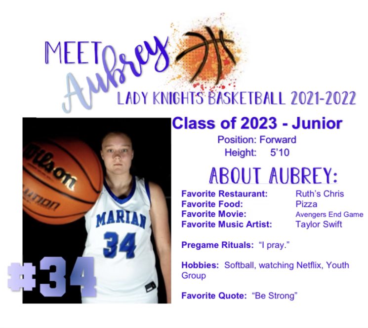 MHSLadyKnights's tweet photo. @Arizek0  meet Aubrey!! -#GoKnights https://t.co/PGRv1gWHS2