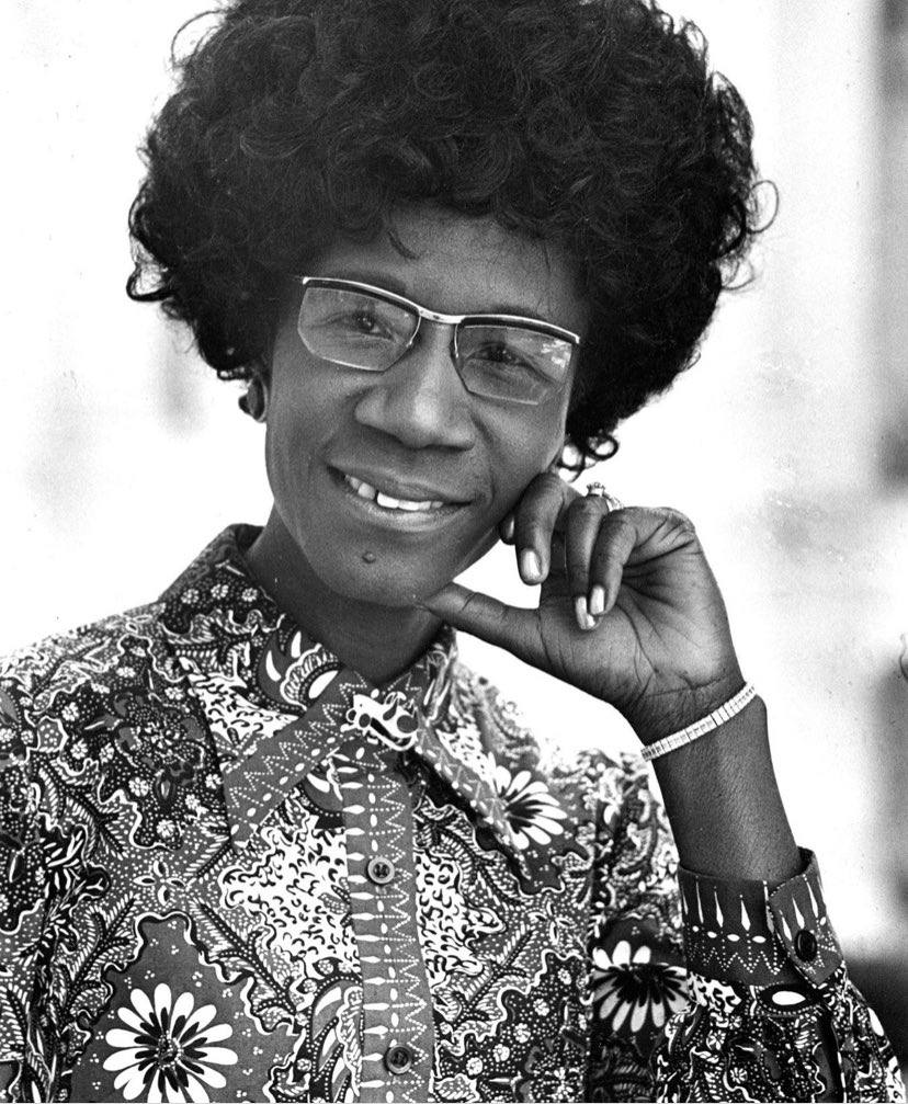 citeblackwomen's tweet image. Today we honor the great Shirley Chisholm not just as the first African American woman in congress but also as a Caribbean intellectual of Bajan and Guyanese decent. On her birthday continue her legacy of Unbought and Unbossed, a motto to advocate for women and minorities!