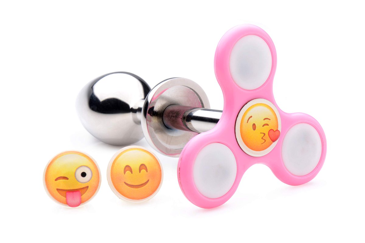 I just received a gift from Must via Throne Gifts: Light Up Fidget Spinner Butt...