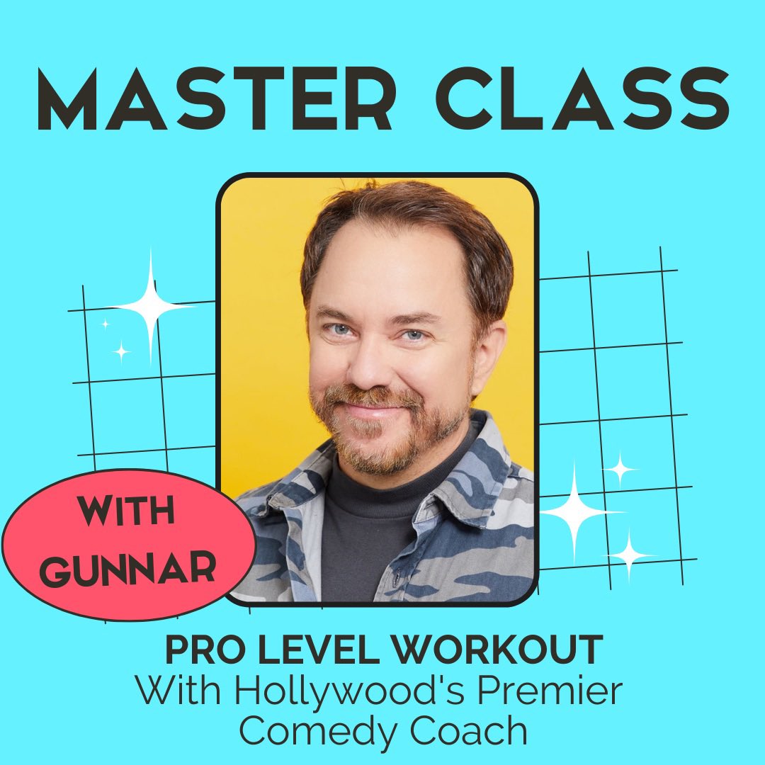 Master Class with Audition Experts founder Gunnar Rohrbacher is a weekly workout for actors at the professional level. One of Hollywood’s most experienced and notable comedy instructors, Gunnar Rohrbacher, is equally an intuitive Career Coach and Mentor! <a href="/ActorsComedy/">Actors Comedy Studio</a> #actor