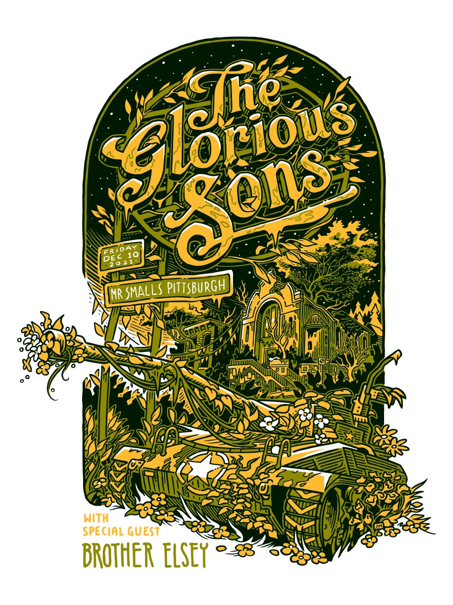 The Glorious Sons (@theglorioussons) on Twitter photo 12/10 Pittsburgh/Millvale, PA at <a href="/MrSmallsTheatre/">Mr Smalls Theatre</a>
Tickets here: ticketweb.com/event/the-glor…
Design by Red Buffalo 12/10 Pittsburgh/Millvale, PA at <a href="/MrSmallsTheatre/">Mr Smalls Theatre</a>
Tickets here: ticketweb.com/event/the-glor…
Design by Red Buffalo
