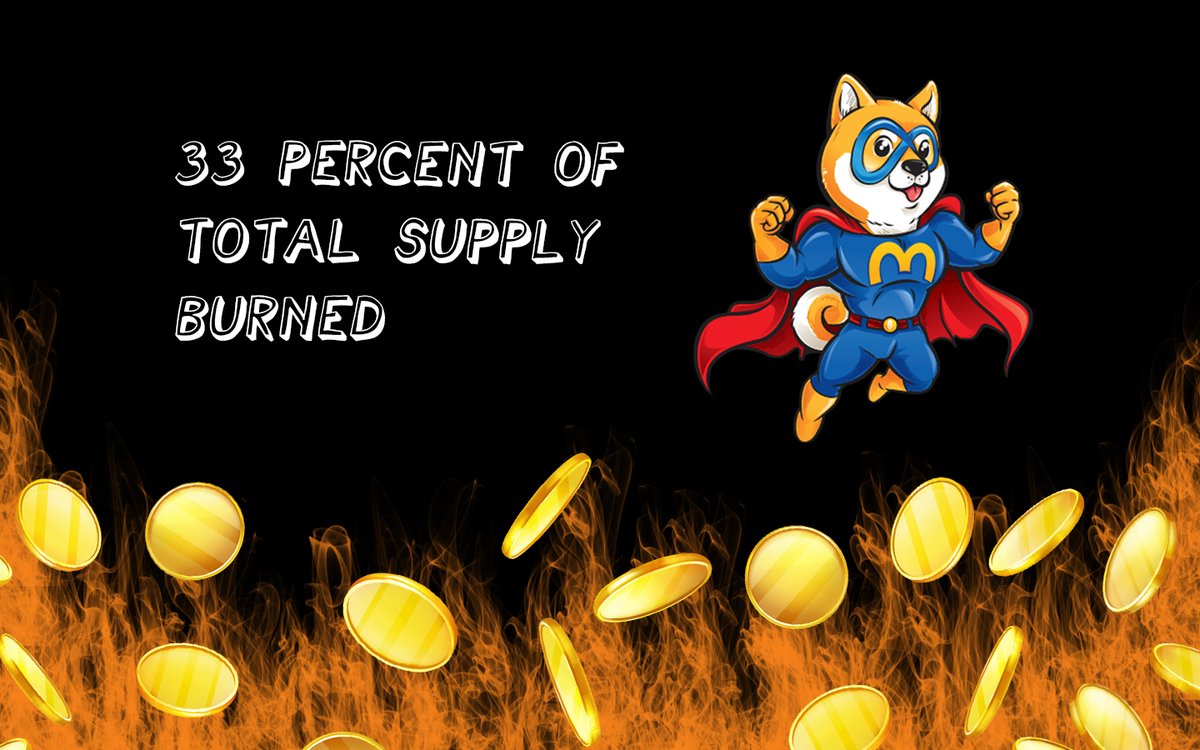 MetaShib3's tweet photo. 🚨 HUGE NEWS 🚨

Originally we planned on burning 1/3 of the burn wallet every time our group went up with 1k members. 
But we are so confident that our group will see exponential growth. 
That's why we've decided to burn all tokens!

33% of the total supply is now burned🔥 https://t.co/Km3NyZNx02