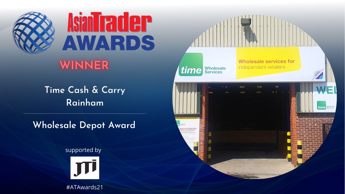 AsianTrader's tweet image. Congratulations to Time Cash &amp;amp; Carry, Rainham for winning the Wholesale Depot Award at the @AsianTrader Awards 2021! #ATAwards21.