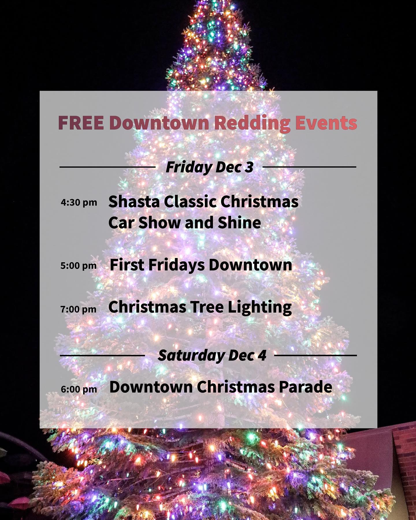 Redding Christmas Parade 2022 City Of Redding (@Cityofredding) / Twitter