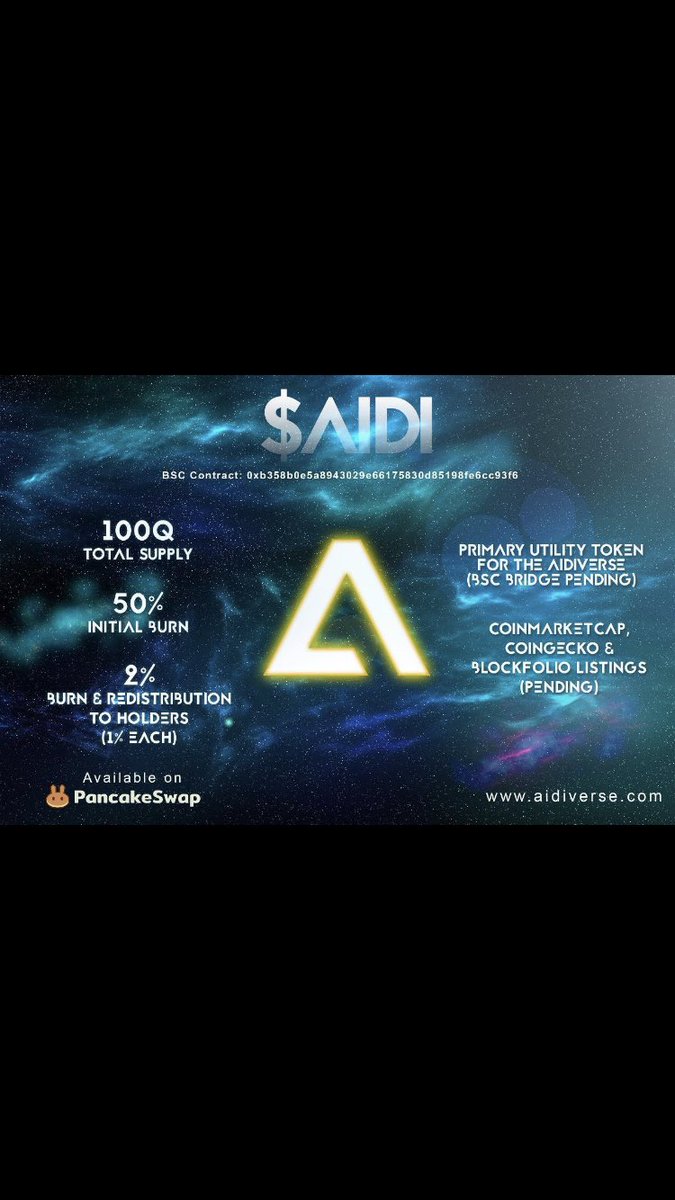 Benjicarr18's tweet photo. @carlmoon 💎Definitely got to be #Aidiverse for me. NFT market and Gamefi project. Already undervalued at the moment and a long term hold for me. Check out their website https://t.co/ymrJ1r4dNd or TG: https://t.co/cq0GYXE41w

#Aidiverse #Aidicraft #Aidigang #Aidiarmy https://t.co/hWko7b6dfW