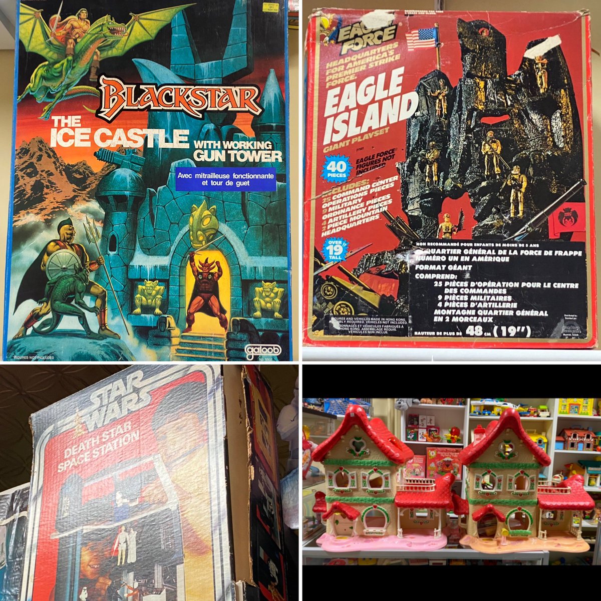 bhtoys's tweet photo. We have TOYS. Lots of TOYS! Check out some of the images below to get an idea of what type of toys we picked up, from Belleville on the weekend, and from what eras. Most everything is already priced & out in the store now. And there’s more…. #hamint #vintagetoys #RetroToys https://t.co/GbomkUR3KK