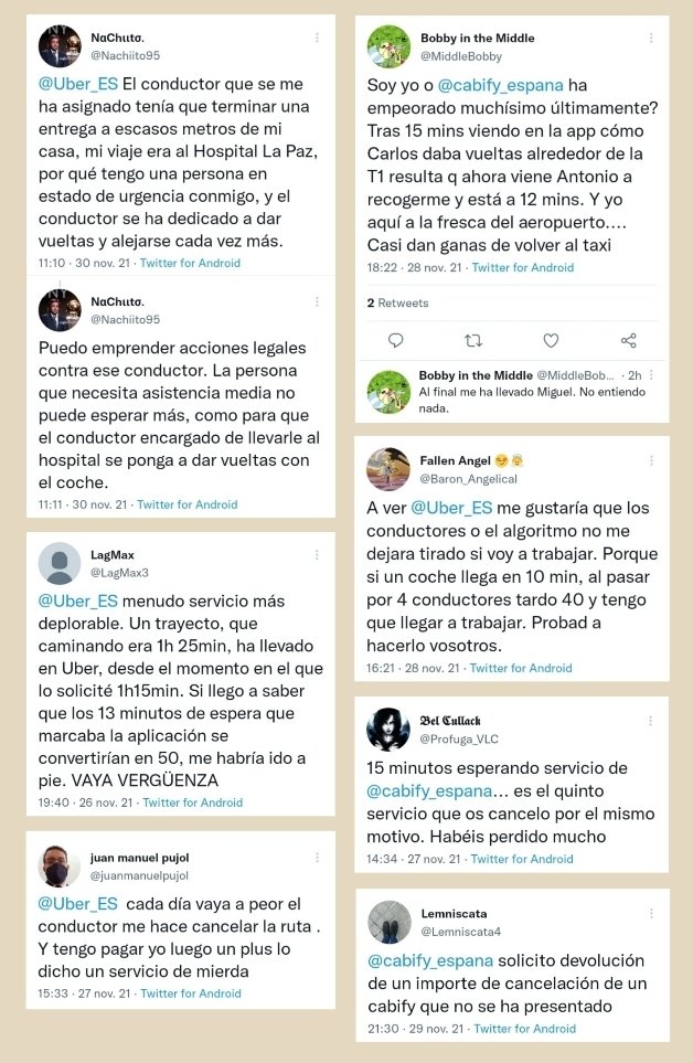 defensadeltaxi's tweet photo. 1.200 ESPECIAL REHUSANDO PASAJEROS @consumogob @fiscal_es @DefensorPuebloE @facua @consumorg @CECUMadrid @ADICAE @consumidores 

DESPRECIAN SERVICIOS provocando cancelación CON SU CORRESPONDIENTE  COSTE, Y HACIENDO ESPERAR AL PASAJERO.

#QuejasVTC #EstafaUberCabify #Uber #Cabify https://t.co/RCZVNNrtrY