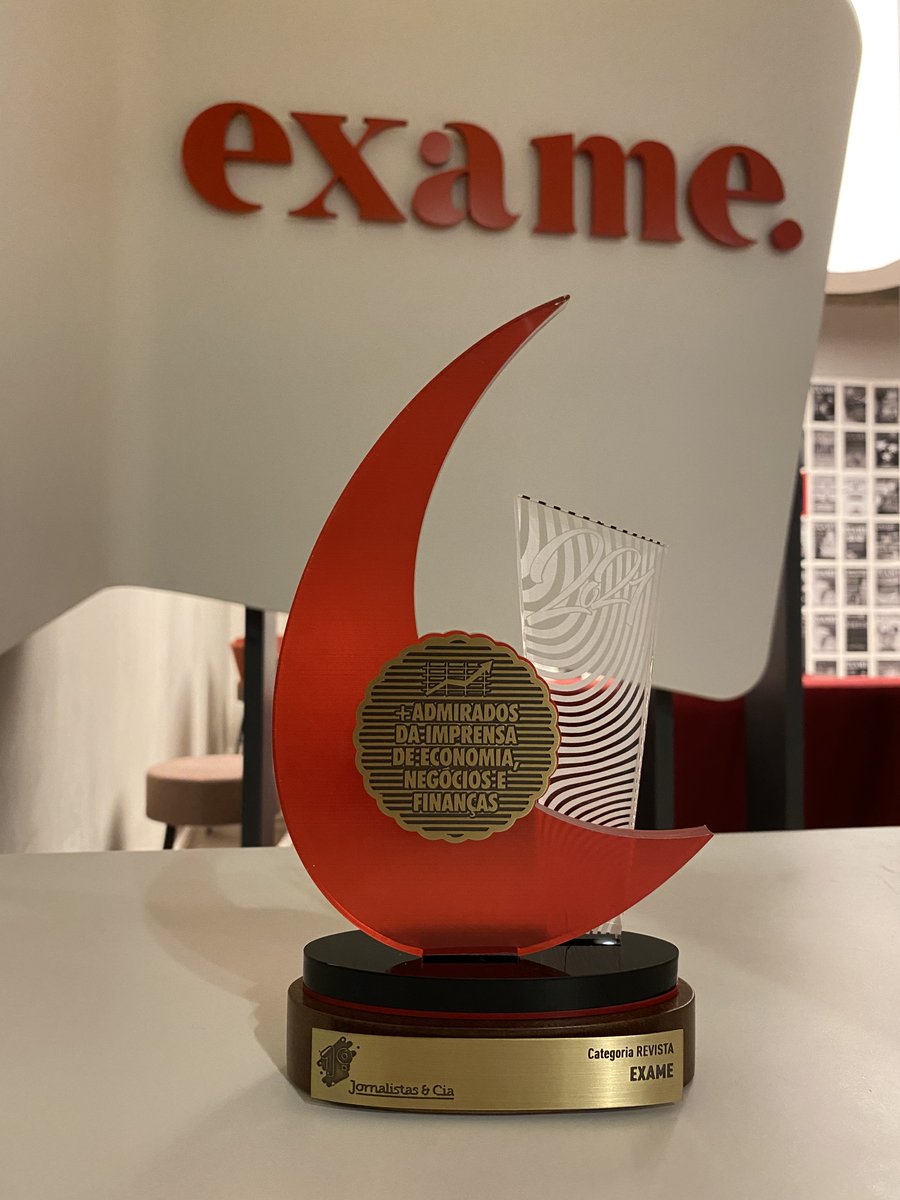 Muito obrigado pelos votos. É uma honra vencer o prêmio de Revista #maisadmirada da Imprensa de Economia, Negócios e Finanças <a href="/JornalistaseCia/">Portal dos Jornalistas</a>