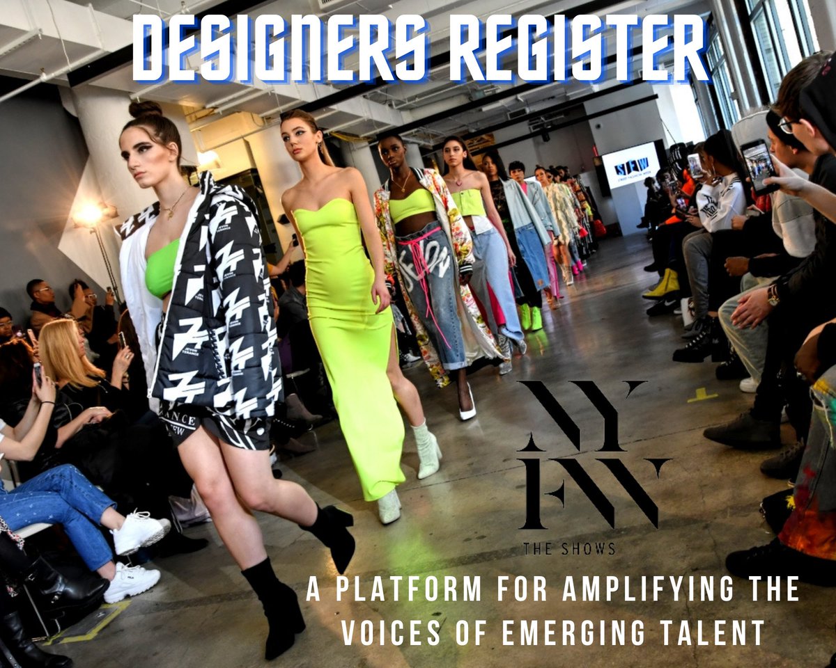 creatorstv_'s tweet photo. We are currently accepting designers for our SFW Runway show taking place during New York Fashion Week in February. Click the link to register https://t.co/OhncSqHNlN https://t.co/70Agw6a4mW