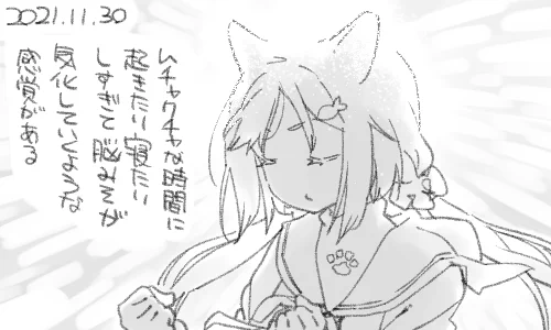 朝6時や7時に日記描いて寝るような生活をしてはいけませんよ 