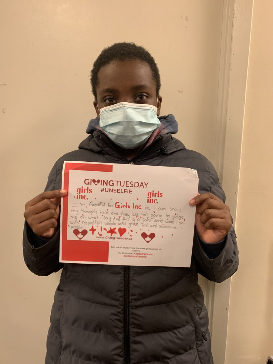 For #GivingTuesdayCA Girls Inc. of Durham is asking for your support to serve girls in our community &amp; inspire them to be strong, smart, and bold. ❤ #UNselfie <a href="/GivingTuesdayCa/">givingtuesdayca</a> Your gift will be matched by a generous supporter, up to $2000! Donate at: ow.ly/mFfQ50GZVvN