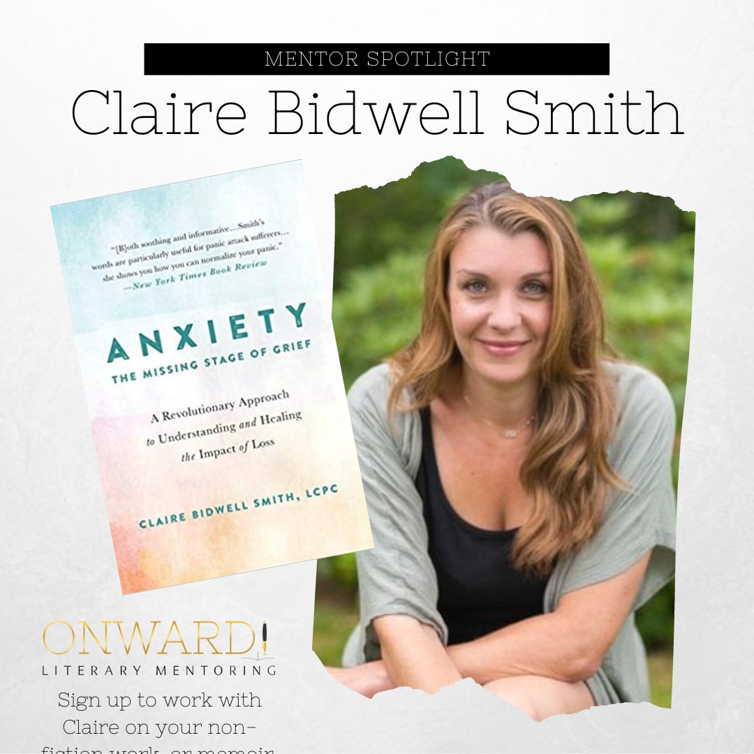 Meet our mentor Claire Bidwell Smith <a href="/BidwellSmith/">ClaireBidwellSmith</a>. A therapist specializing in grief and author of three books, Claire offers online programs for grief. Claire has written for and been featured in many publications including The New York Times and The Washington Post.