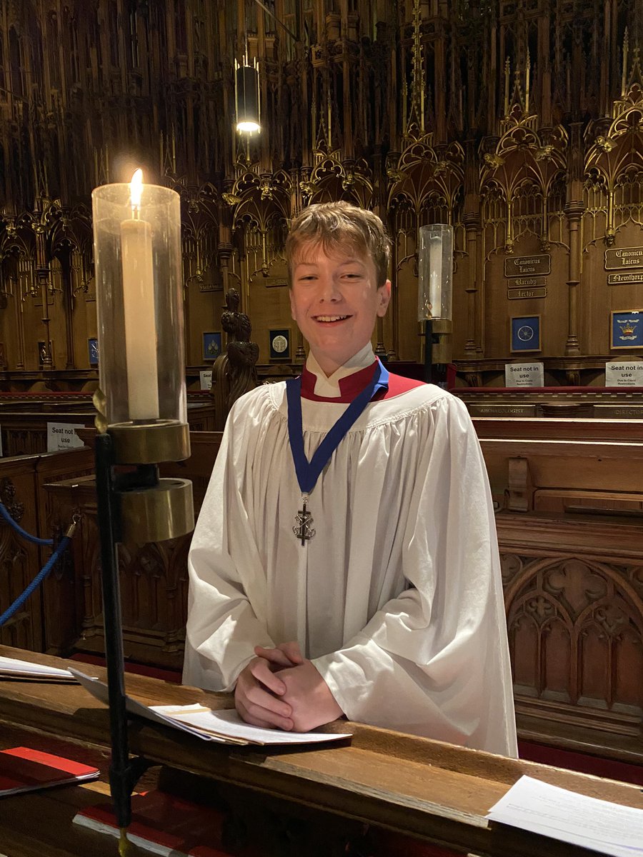 STEMeducationUK's tweet photo. The smile says it all. Thank you @YorkMinChoir #Duncombe #YorkMinster https://t.co/hBY26rnqns